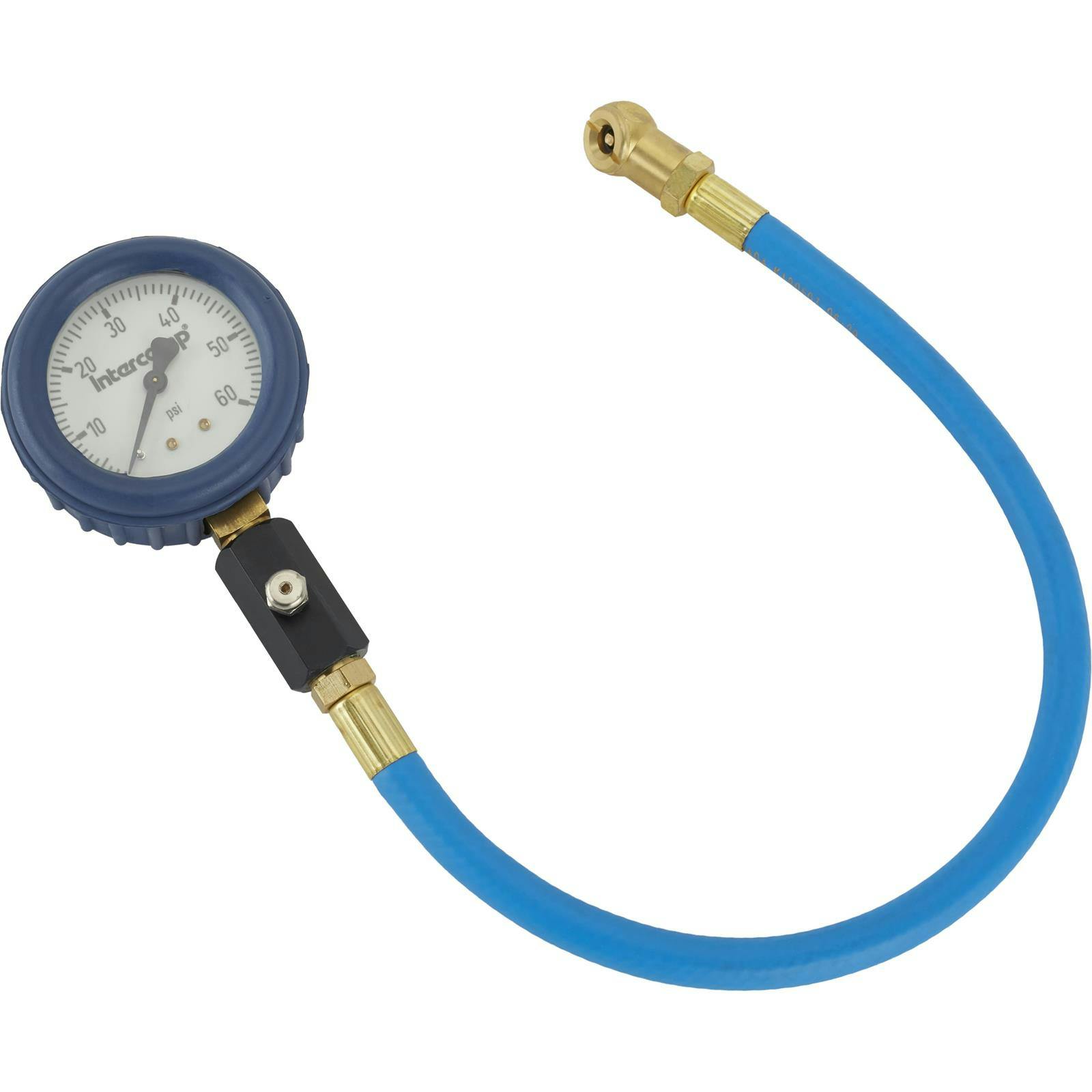 Intercomp 360070 2-1/2" Glow-N-Dark Tire Pressure Gauge-60 PSI