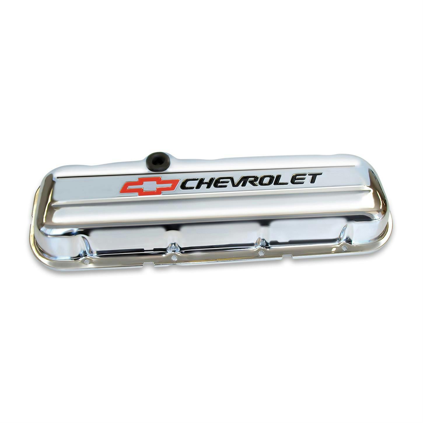 Proform 141-812 Big Block Valve Cover Chrome; Stock Height