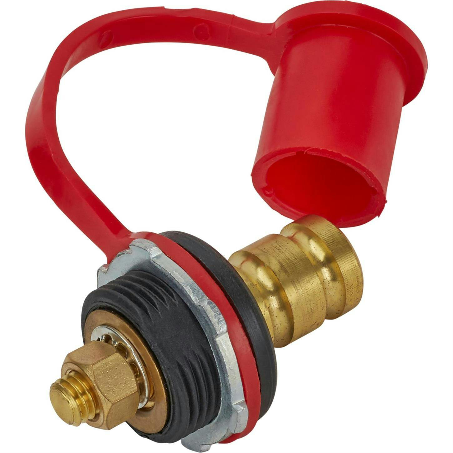 Remote Mount Battery Charge Post, Charger Jump Terminal Red Black