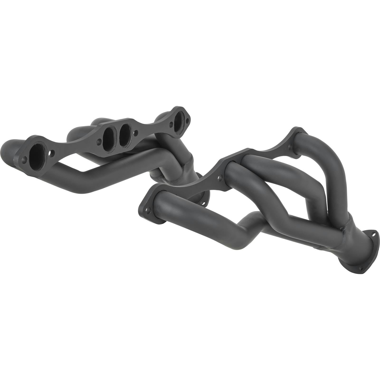 Small Block Chevy Clipster Headers, Black Finish