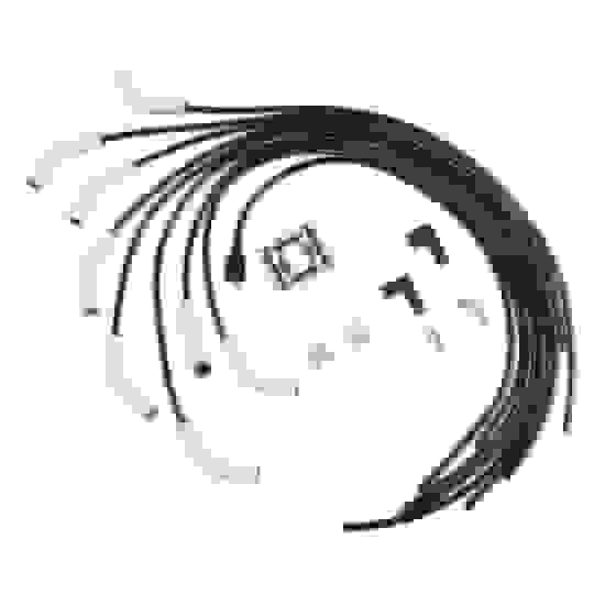 Accel 9002C Xtreme 9000 Univ. Ceramic Spark Plug Wire Set, 135 Boot