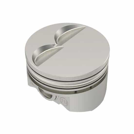 KB Ford 302 Hypereutectic Pistons, Flat Top, 5.09 Rod