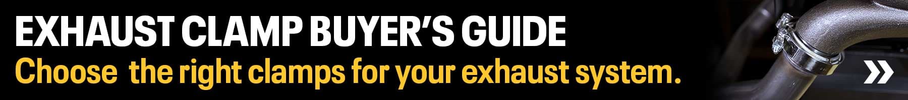 Exhaust Clamp Buyers Guide