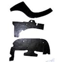Control Arm Splash Shields