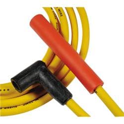 ACCEL 4053 Spark Plug Wire Set, Super Stock 8mm, GM V8 1975-90, Yellow