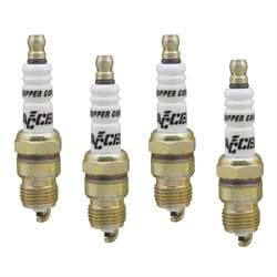 Accel 0576S-4 Shorty Spark Plug, 5/8 Hex, .460 Reach Tapered 4/Pk