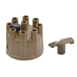 ACCEL 8320 Distributor Cap & Rotor, Socket Style, Tan