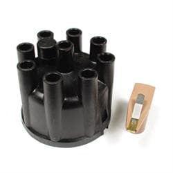 ACCEL 8321 Distributor Cap & Rotor Kit, Socket Style, Black