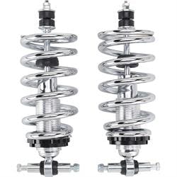 Mustang II Bolt-on Adjustable Coil-Over Kit w/Fixed Valve, Chrome