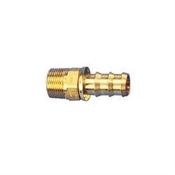 Straight Socketless Push-On Fitting, 30 Degree Taper, -6 AN to 3/8 NPT