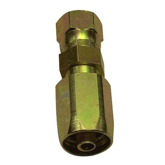 Steel -6 AN Fitting for Aeroquip FC300 High Pressure Hose, Straight
