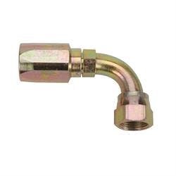 Fragola 259010 Steel -10AN Fitting for Aeroquip FC300 Hose, 90Deg