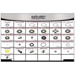 Afco Single /Non-Adjust Gas Shock Rebuild Kit, Bleed Shims/Accessories