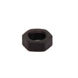 Black Aluminum Jam Nut, 10-32 Thread