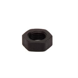 Black Aluminum Jam Nut, 1/2-20 Thread