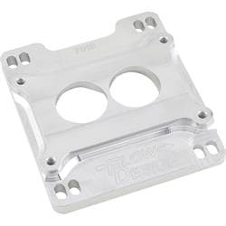 Speedway Billet Holley 2-Barrel Carburetor Spacer, Single Plane Intake