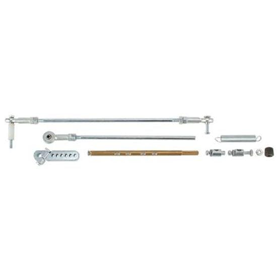 Rochester Carb Throttle Linkage Rod Kit, Triple Carb, Progressive