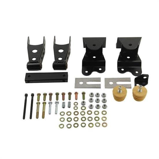 Belltech 6503 Shackle/Hanger Kit 88-98 GM Truck Ext Cab 4 In Drop