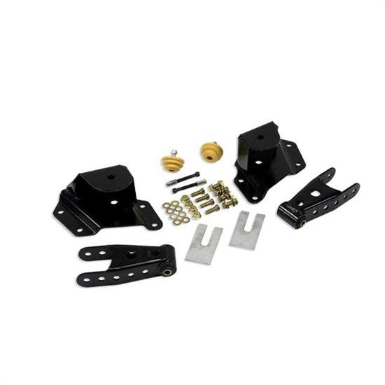 Belltech 6512 Shackle/Hanger Kit 99-06 GM Truck Std Cab 4 In Drop