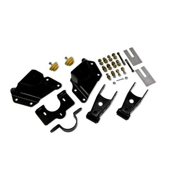 Belltech 6514 Shackle/Hanger Kit 99-06 GM Truck Ext Cab 4 In Drop
