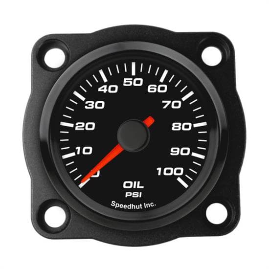 Speedhut A-101 Black Aviator Trim Bezel for 2-1/16" gauge