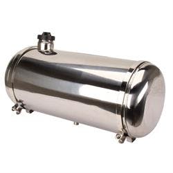 EMPI 3896 Pol. Stainless Steel Fuel Tank, 10x24 In., End Fill, 7.5 Gal