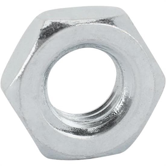 Steel Jam Nut, 1/4 Inch-28 RH Fine Thread