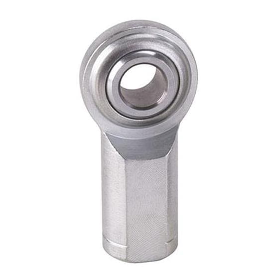 Standard Steel Heim Joint Rod Ends, 3/16 Inch (10-32) LH Female