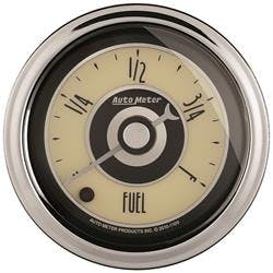 AutoMeter 1108 Fuel Level Gauge, 2 1/16 Inch, Cruiser Ad