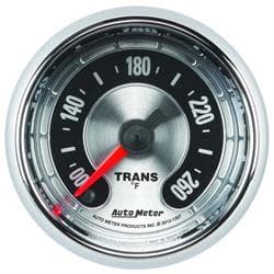 AutoMeter 1257 American Muscle Digi StepperMotor Trans Temp Gauge