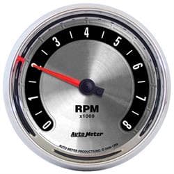AutoMeter 1298 American Muscle Air-Core In-Dash Tachometer Gauge
