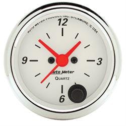 AutoMeter 1381 Arctic White Air-Core Tach/Speedometer Combo Gauge