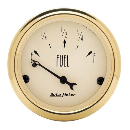 AutoMeter 1504 Golden Oldies Air-Core Fuel Level Gauge, 2-1/16