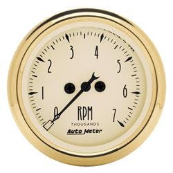 AutoMeter 1586 Golden Oldies Quartz Clock Gauge, 2-1/16 , Analog