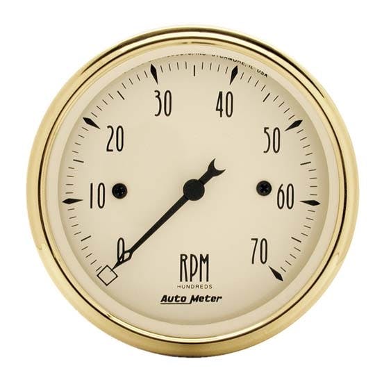 AutoMeter 1595 Golden Oldies Air-Core In-Dash Tachometer Gauge