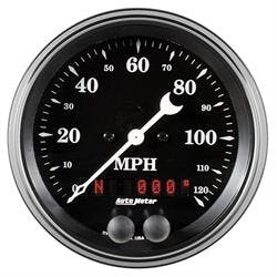 AutoMeter 1749 Old Tyme Black, 3-3/8" GPS Speedometer