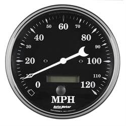 AutoMeter 1789 Old Tyme Black, 5" Speedometer, Electric