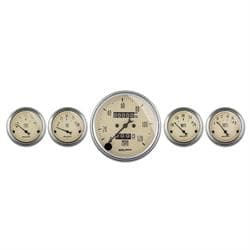 AutoMeter 1803 Antique Beige Air-Core 2 Piece Gauge Kit