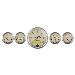 AutoMeter 1808 Antique Beige 5 Piece Gauge Kit
