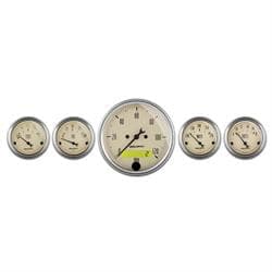 AutoMeter 1809 Antique Beige 5 Piece Gauge Kit
