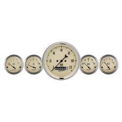 AutoMeter 1840 Antique Beige 5 Piece Gauge Kit