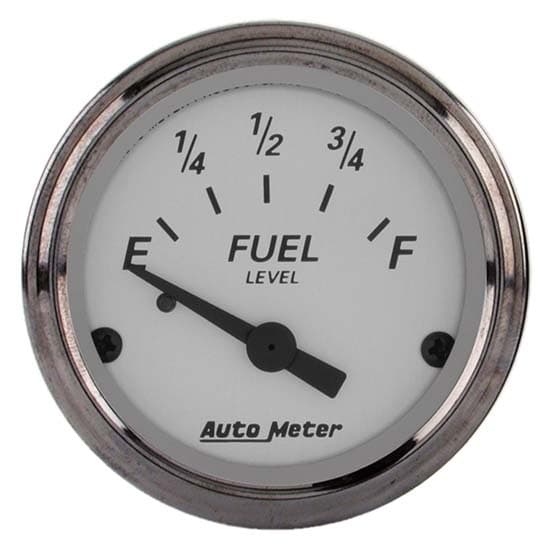 AutoMeter 1905 American Platinum Air-Core Fuel Level Gauge