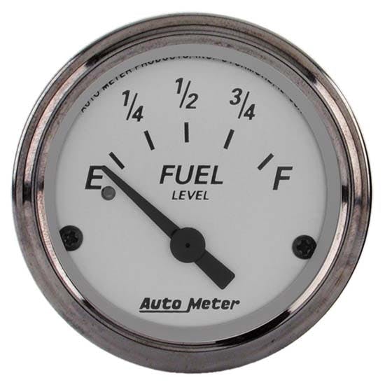 AutoMeter 1906 American Platinum Air-Core Fuel Level Gauge
