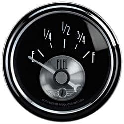 AutoMeter 2014 Prestige Black Diamond Air-Core Fuel Level Gauge