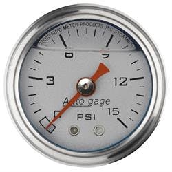 AutoMeter 2177 Auto Gage Mechanical Press. Gauge, 1-1/2 , 0-100