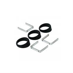 AutoMeter 2234 Angle Rings, 3 Pcs Black, For 2-1/16 Inch