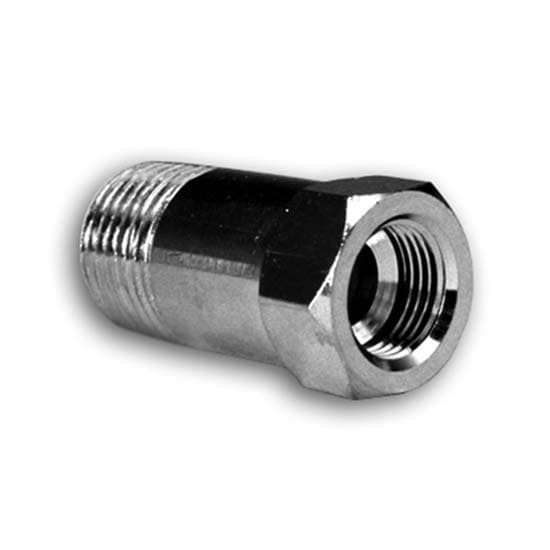 AutoMeter 2270 Temp. Sender Adapter Fitting,Brass,1/2 In. NPT