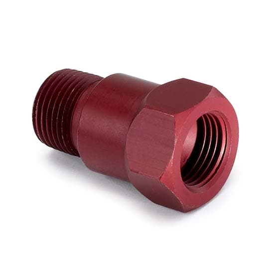 AutoMeter 2272 Temp Sender Adapter Fitting, Alum. 3/8" NPT