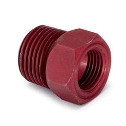 AutoMeter 2273 Temp. Sender Adapter Fitting,Alum.,1/2 In. NPT