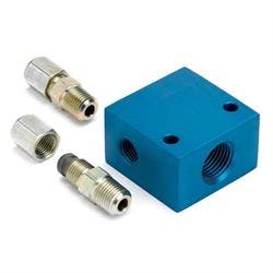 AutoMeter 2287 Transmission Temp. Gauge Manifold Adapter,5/16